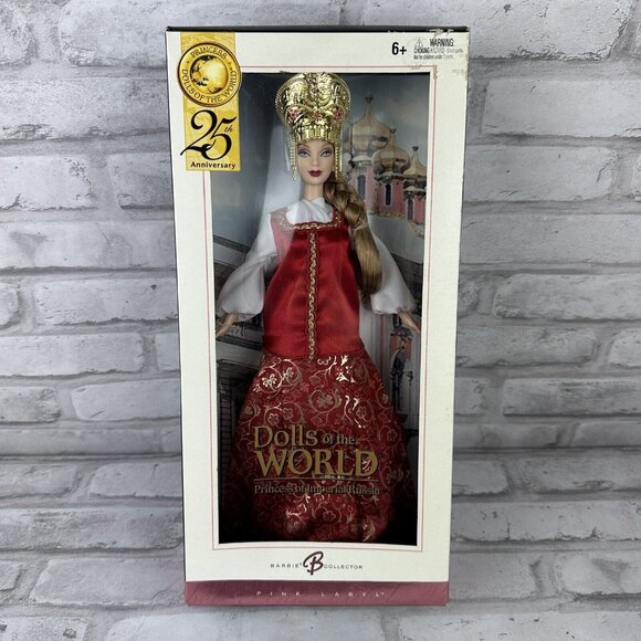 Barbie Princess of Imperial Russia 2004 Dolls of the World Pink L